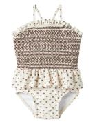 Nbffiona Swimsuit Lil White Lil'Atelier