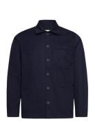 Arrow Overshirt Navy Makia
