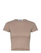 Vile Tee Plum Grey Hemp Beige Hope