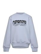 Organic Sweat Solo Sweatshirt Blue Mads Nørgaard