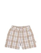 Shorts Boxy Woven Beige Petit Piao
