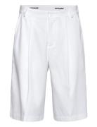 Loose Fit Tailored Shorts White SIXTH JUNE