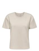 Onplounge-Mina On Ss Loose Swt Tee Cream Only Play