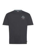 Relaxed-Fit Front And Back Artwork T-Shirt Black Scotch & Soda