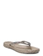 Flip Flop With Rhinest S Cream Ilse Jacobsen
