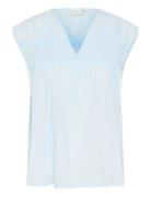 Kathua Blouse Blue Kaffe