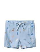 Swim Shorts Ulrik Blue Wheat
