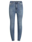 High Rise Super Skinny Ankle Blue Calvin Klein Jeans