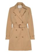 Cotton Trench Coat Brown GANT