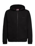 Hooded Cardigan Black Hugo Kids