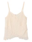 Nlfhullu Short Strap Top Pink LMTD