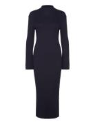 Lolly Mari Flare Slv Dress Navy French Connection