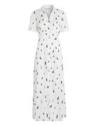 Fluid Vis Boat S/S Shirt Dress White Tommy Hilfiger