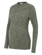 Mlreeve L/S Jrs Top Grey Mamalicious