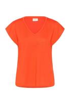 Kalise T-Shirt Orange Kaffe