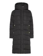 B.intl Longline Barron Puffer Black Barbour