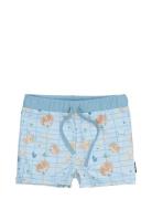 Swim Pant Recycled Aop Blue Mikk-line