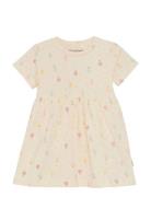 Dress Ss Aop Cream Minymo