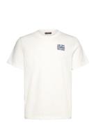 Seaton Mixed Tee White Morris