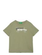 T-Shirt Green United Colors Of Benetton