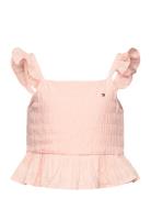 Textured Cotton Top Slvls  Tommy Hilfiger