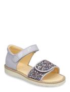 Sandals - Flat Purple ANGULUS