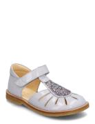 Sandals - Flat - Closed Toe Purple ANGULUS