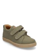 Shoes - Flat - With Velcro Khaki ANGULUS