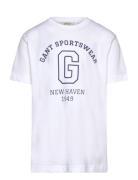Gant Sportswear Arch T-Shirt White GANT