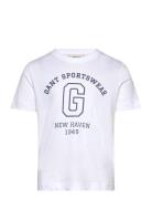 Gant Sportswear Arch T-Shirt White GANT