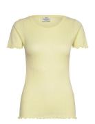 Pointella Trixy Tee Yellow Mads Nørgaard