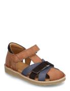 Sandals - Flat - Closed Toe Patterned ANGULUS