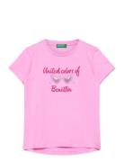 T-Shirt Pink United Colors Of Benetton
