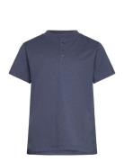 T-Shirt .-- Pani8 Navy Mango