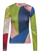 Elastic Long Sleeve Top, 2244 Stock Patterned STINE GOYA