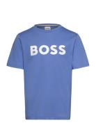 Short Sleeves Tee-Shirt Blue BOSS