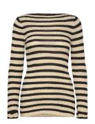 Fenja Knitted Top Cream Twist & Tango