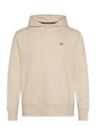 Shield Logo Hoodie Cream GANT