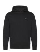 Shield Logo Hoodie Black GANT