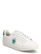 B721 Lthr/Tennis Branded White Fred Perry
