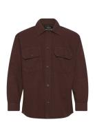 Cotton Linen Work August Shirt Brown Mads Nørgaard