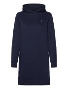 Reg Shield Logo Hoodie Dress Navy GANT