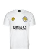 Sunnies Fc Graphic T-Shirt White Lyle & Scott