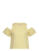 Cut-Out T-Shirt Yellow Mango
