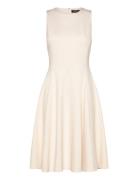 Modern Ponte-Dress Cream Lauren Ralph Lauren