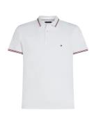 Tipped Slim Fit Polo White Tommy Hilfiger