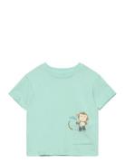 T-Shirt .-- Bolsi Green Mango