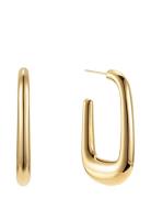 Lou Hoop Earring Steel Gold By Jolima
