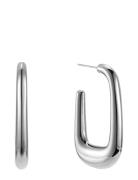 Lou Hoop Earring Steel Silver By Jolima