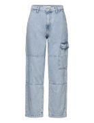 Pocket Cargo Jeans Blue Mango
